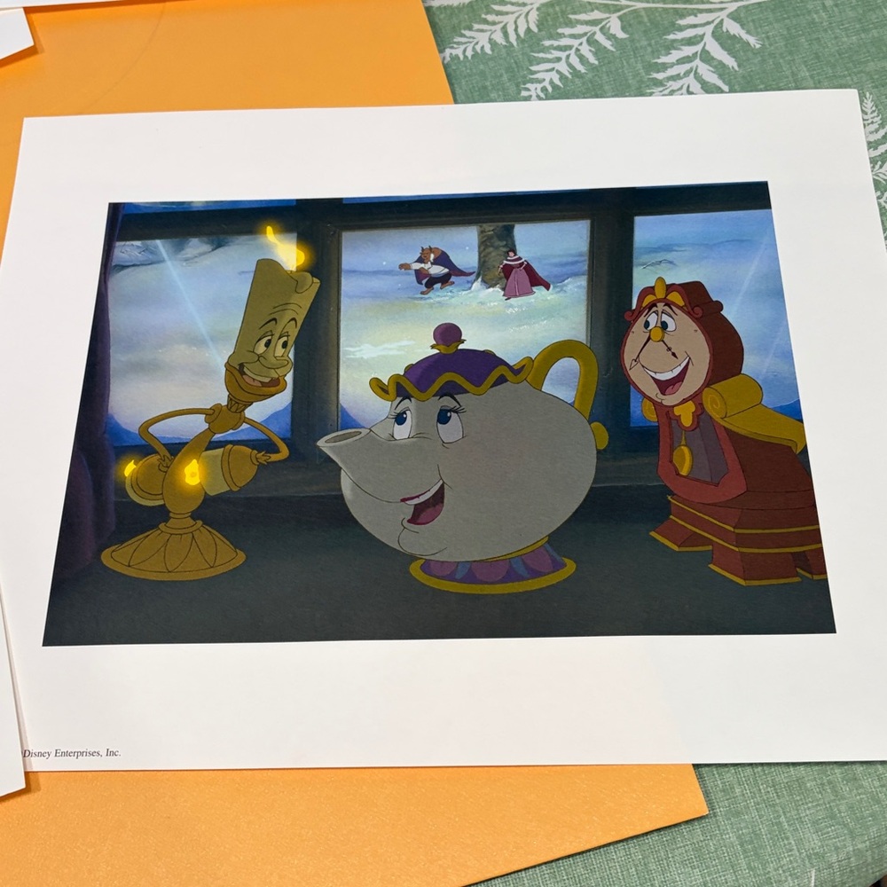Beauty and the Beast diary lithographs - Picture 5 of 8